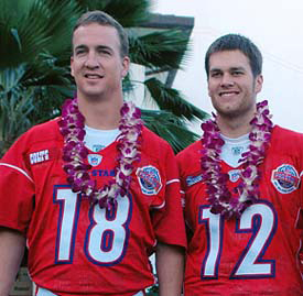 Peyton e Tom: riuscite a riconoscerli anche senza casco?