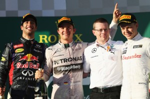Ricciardo, Rosberg, Magnussen. Il nuovo che avanza?